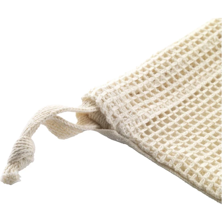 Organic cotton mesh fruit bag 120gsm/3.5oz