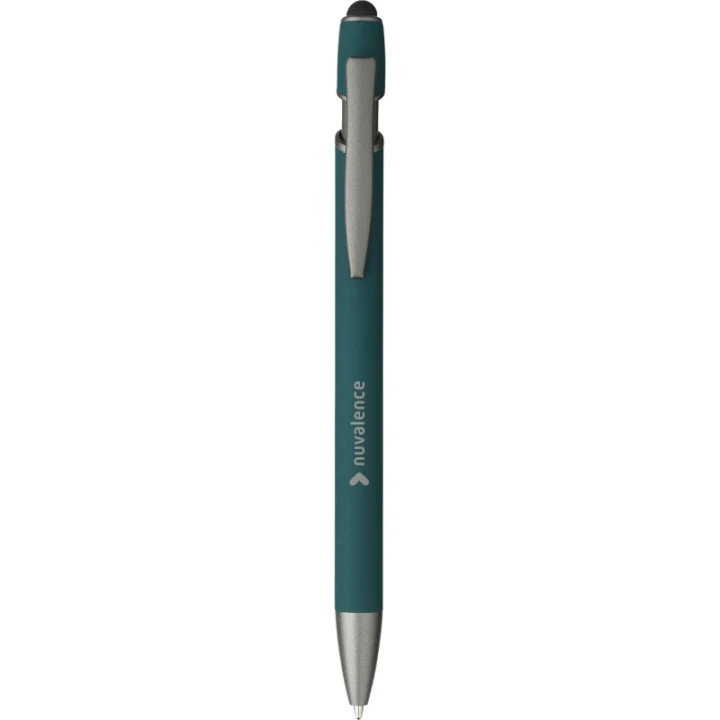 Luca Recycled aluminium soft touch ballpen