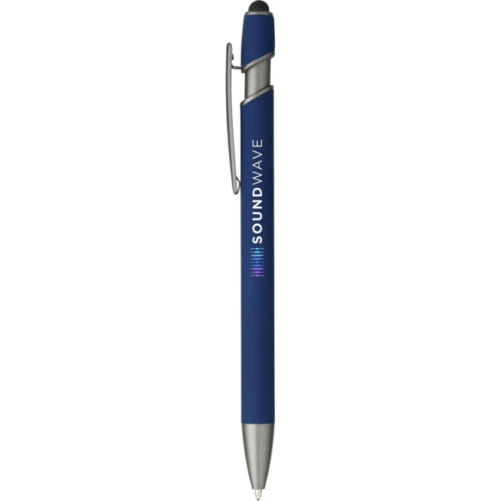 Luca Recycled aluminium soft touch ballpen