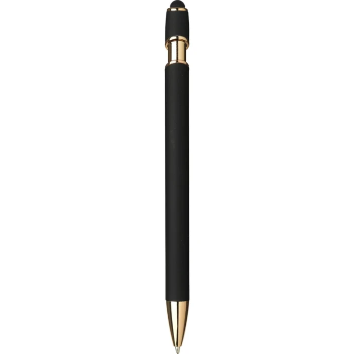 Luca recycled copper soft touch ballpen