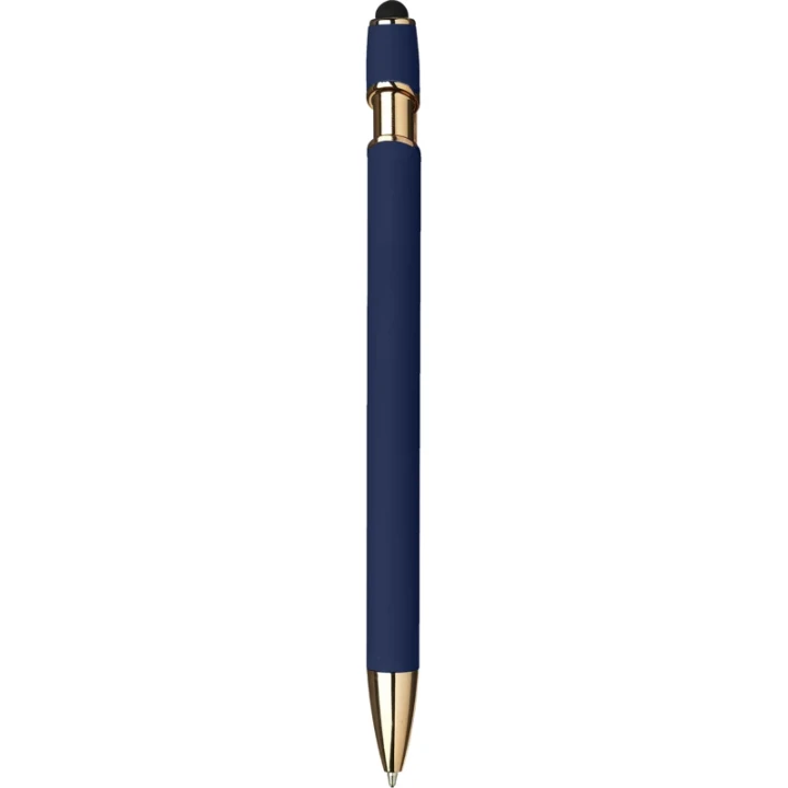 Luca recycled copper soft touch ballpen