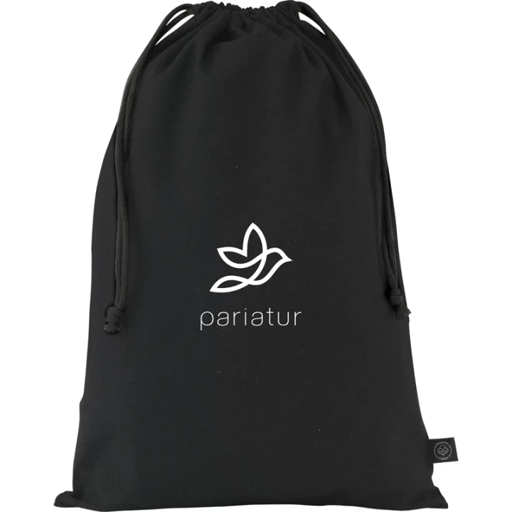 Recycled cotton gift pouch 150gsm/4.42oz