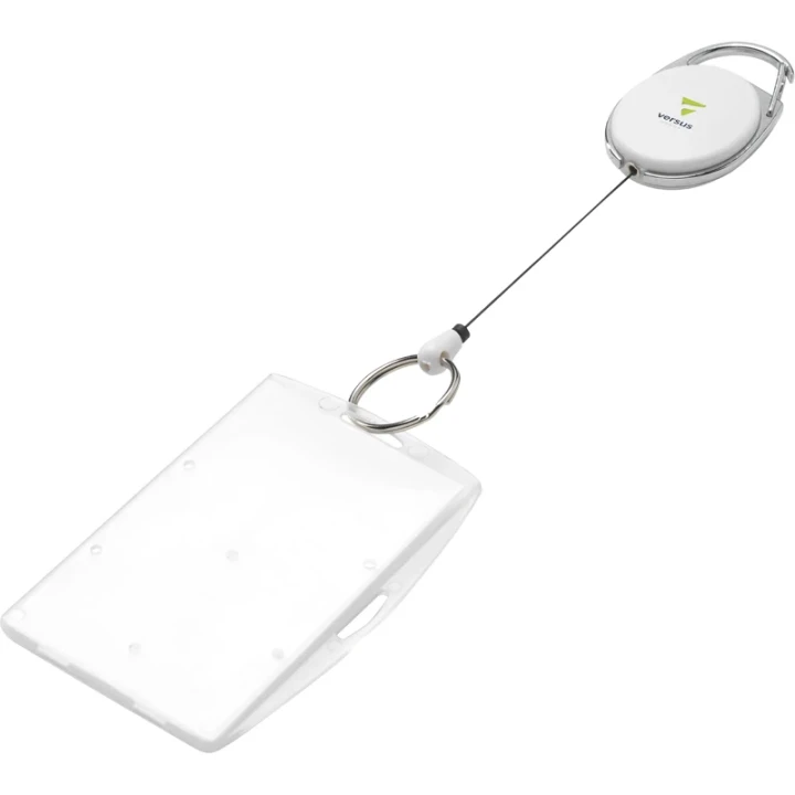 Name badge holder with clip