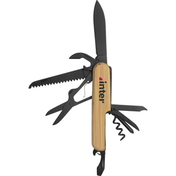 Bamboo pocket knife