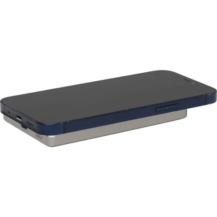 Wireless recycled aluminium power bank 5,000mAh