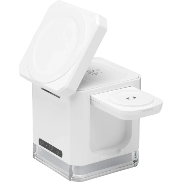 Cube 3-in-1 recycled ABS charging stand