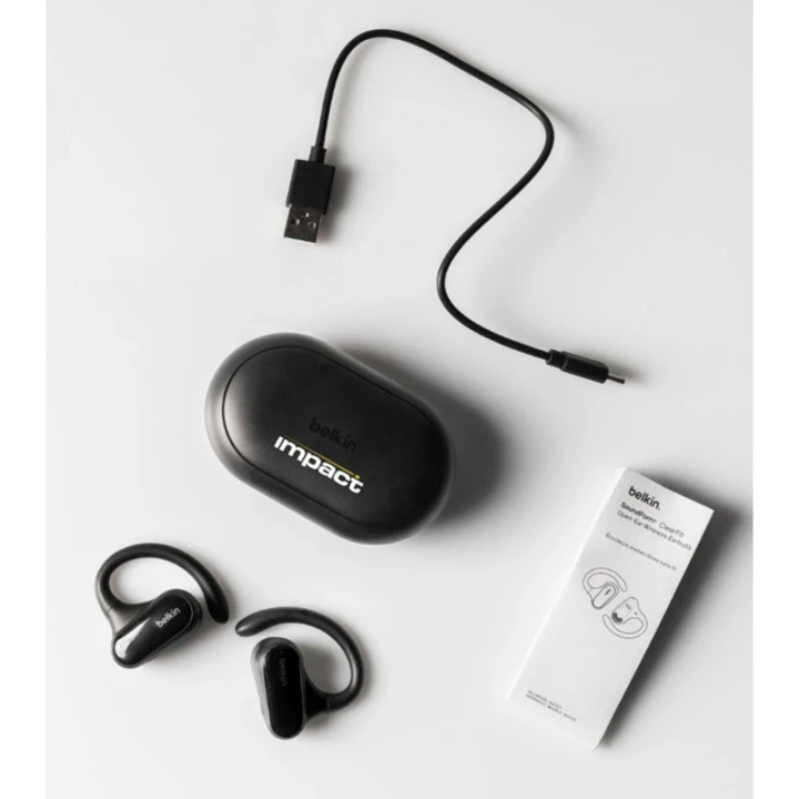 Belkin SoundForm ClearFit open-ear wireless earbuds