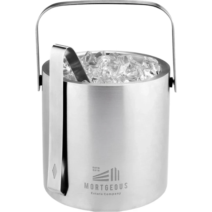 Double walled ice bucket