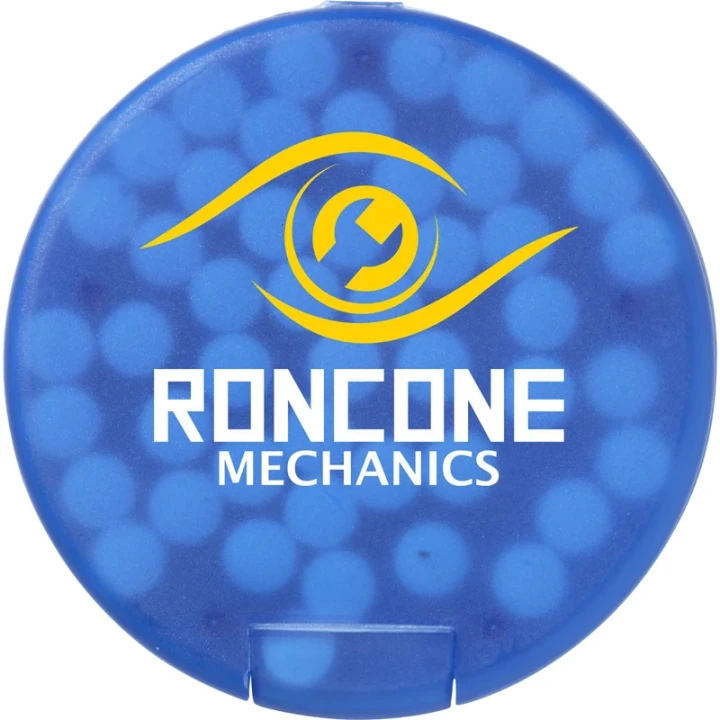 Round mint card