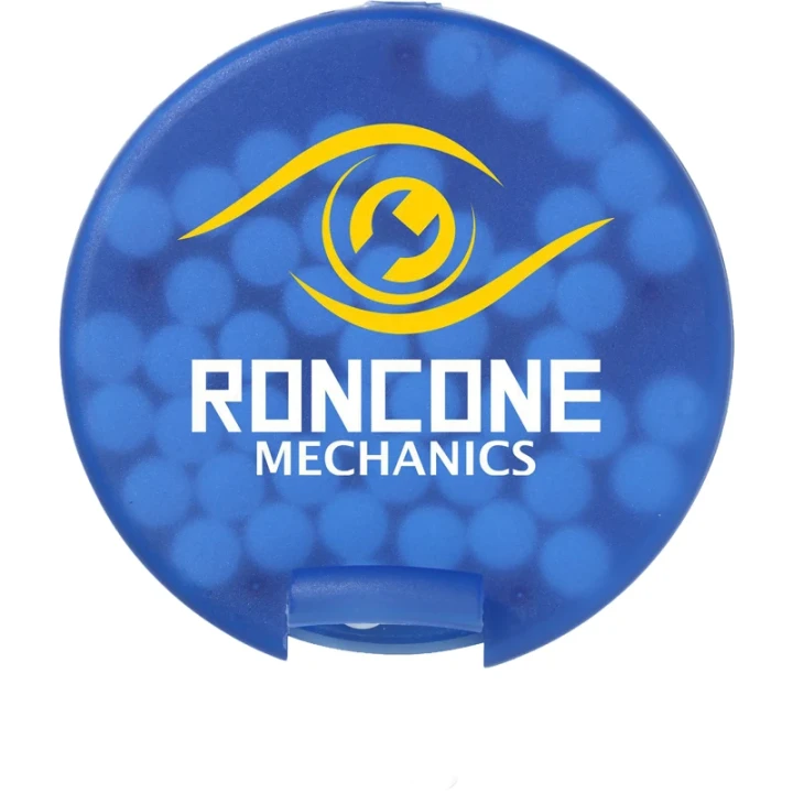 Round mint card