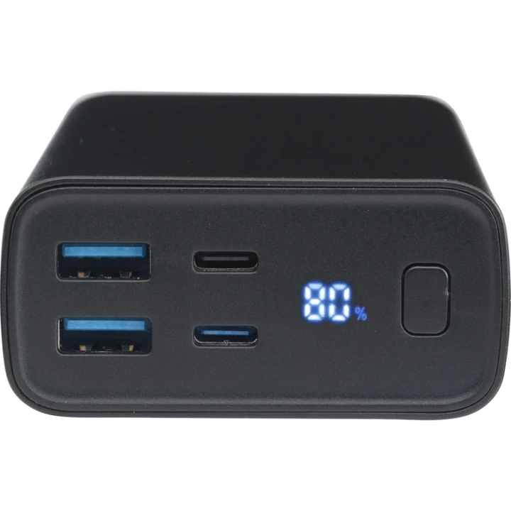 Recycled ABS power bank 20,000 mAh