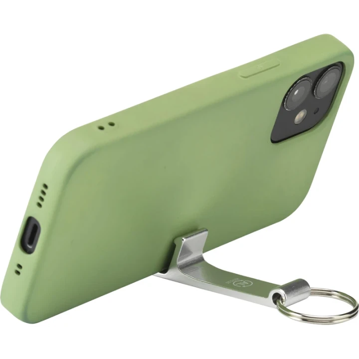 Recycled aluminium bottle opener phone stand