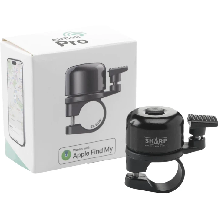 Airbell Pro bicycle bell with tracker
