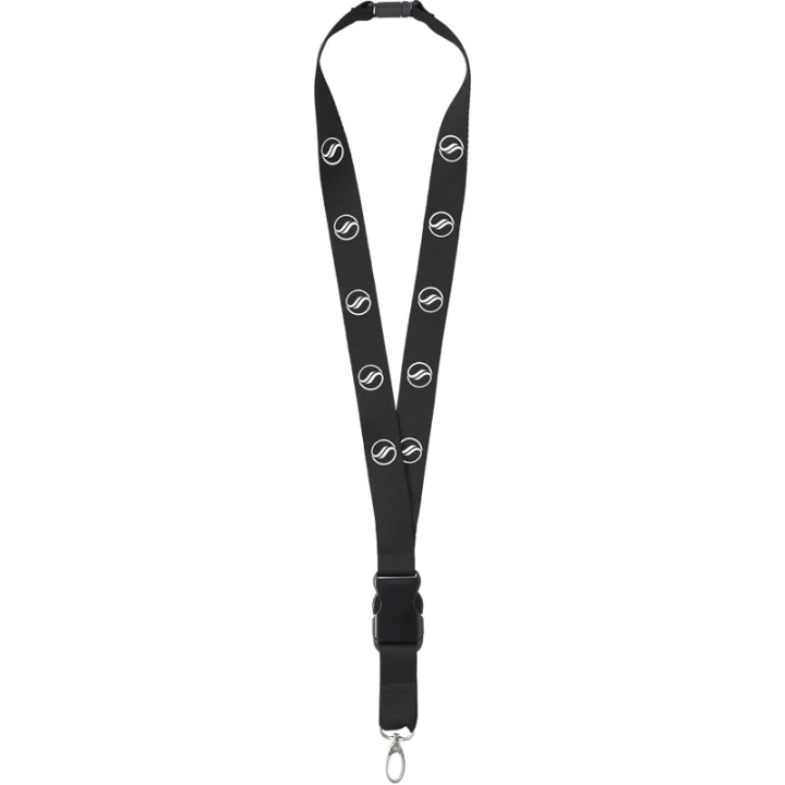 Polyester lanyard