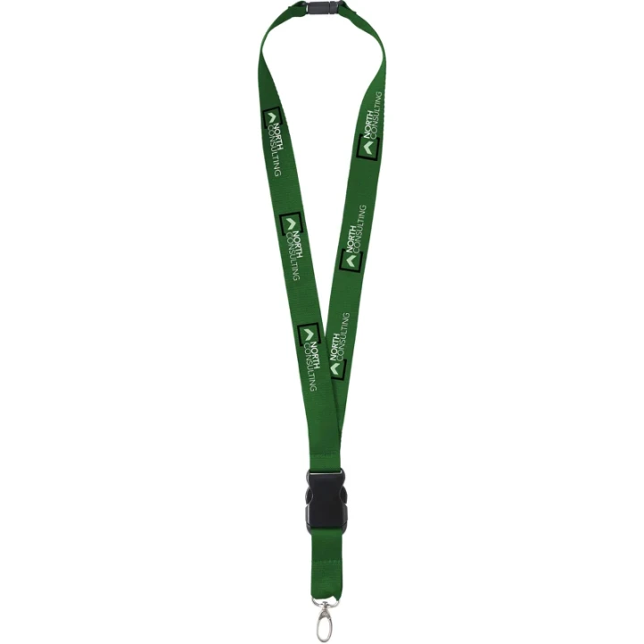 Polyester lanyard