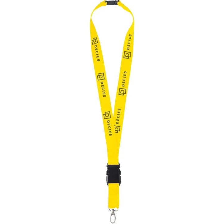 Polyester lanyard