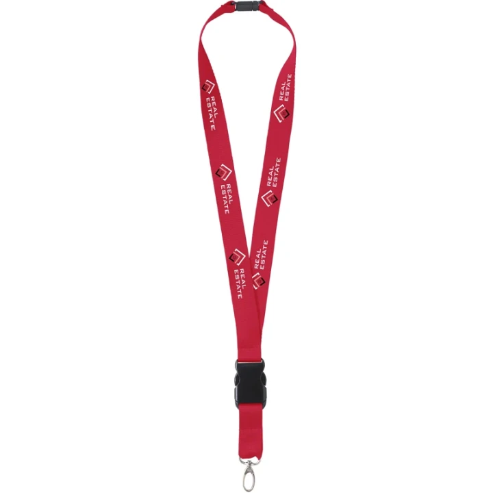 Polyester lanyard