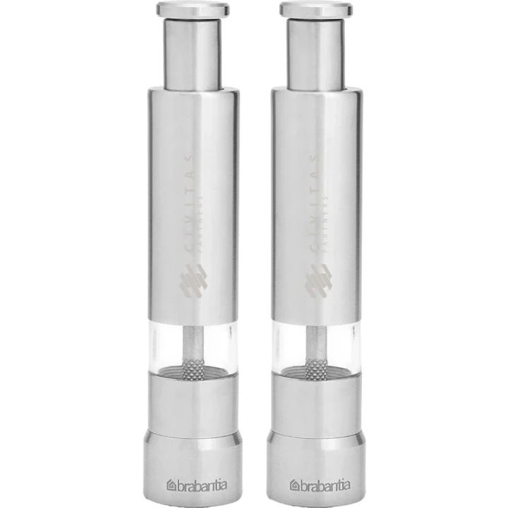 Brabantia Profile salt and pepper crushers