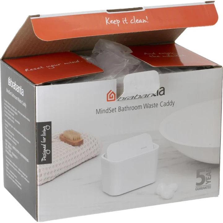 Brabantia Mindset bathroom waste caddy