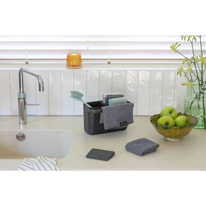 Brabantia Sinkside organiser cleaning set