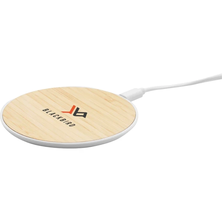 Bamboo 15W wireless fast charger