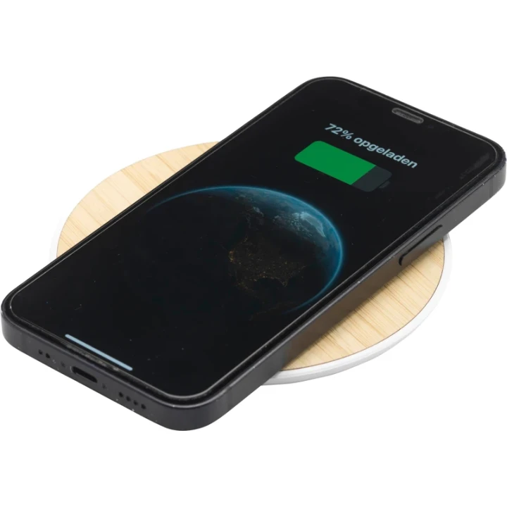 Bamboo 15W wireless fast charger