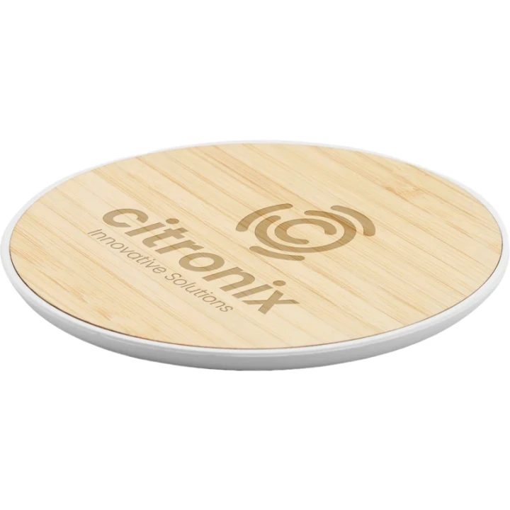 Bamboo 15W wireless fast charger
