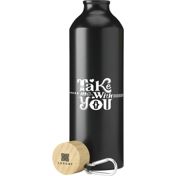 Recycled stainless steel single walled bottle 750ml
