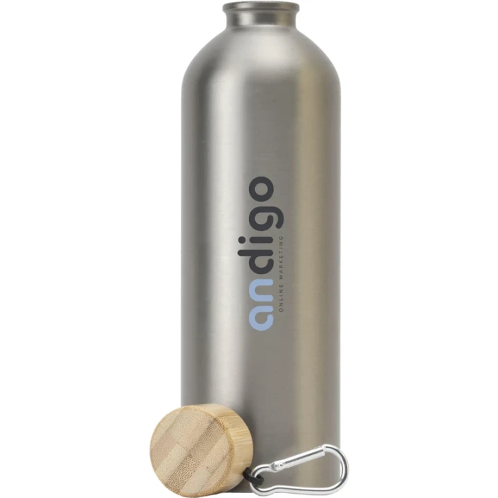 Recycled stainless steel single walled bottle 750ml
