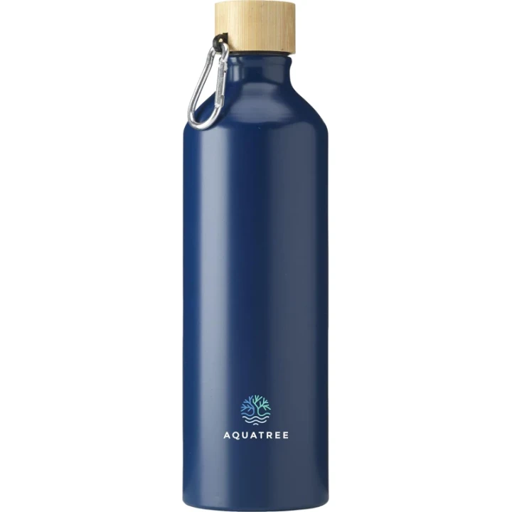 Recycled stainless steel single walled bottle 750ml