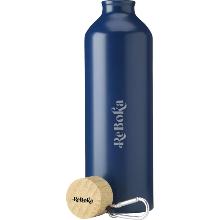 Recycled stainless steel single walled bottle 750ml