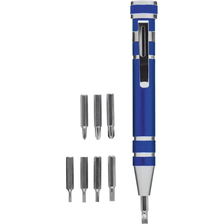 Pen shaped screwdriver set