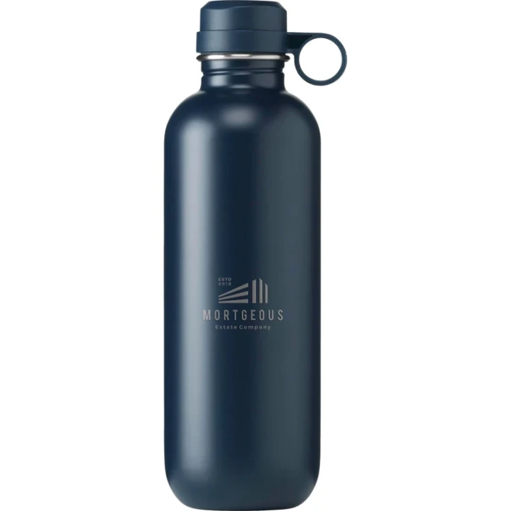 Recycled stainless steel single walled bottle 750ml
