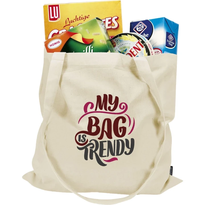 Recycled cotton shopper 140 gsm/4.12oz
