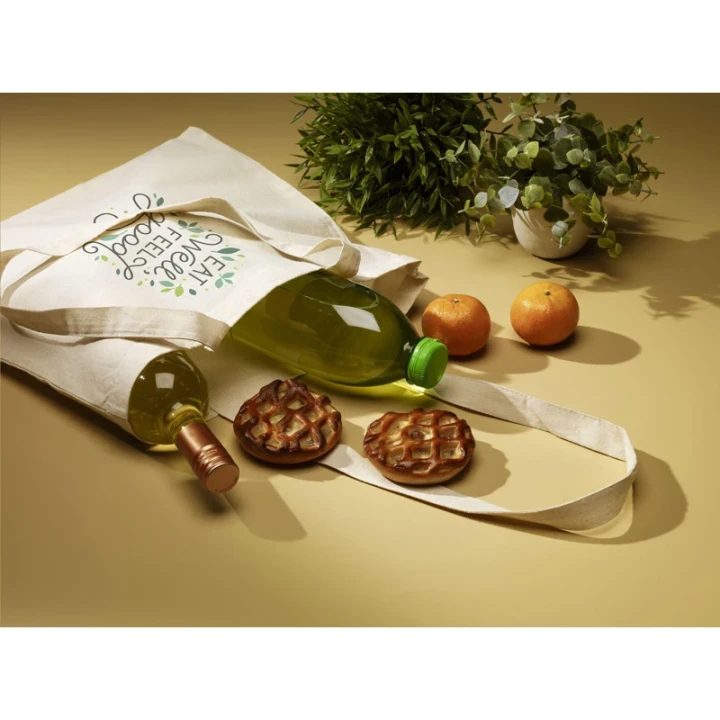 Recycled cotton shopper 140 gsm/4.12oz