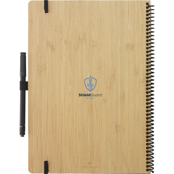 Bambook notebook with pen loop approx A5