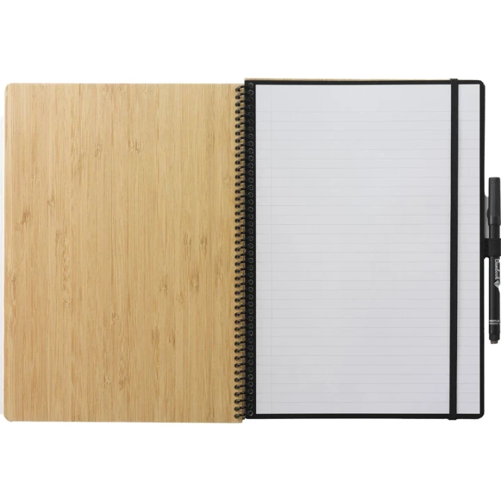 Bambook notebook with pen loop approx A5