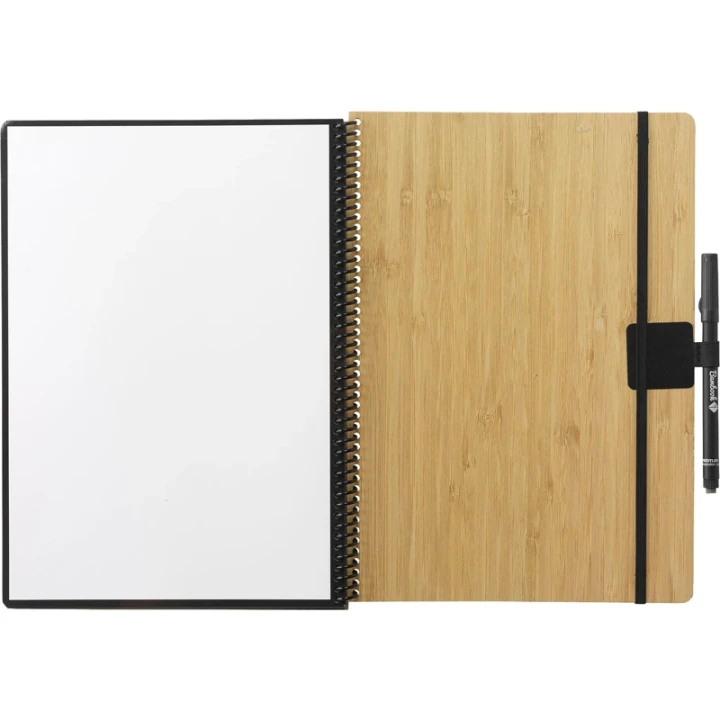 Bambook notebook with pen loop approx A5