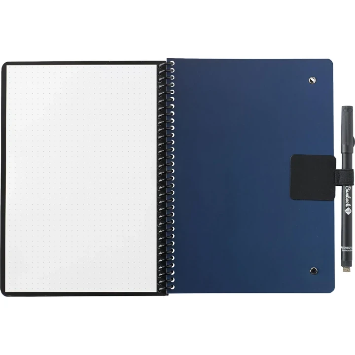 Bambook notebook with dot grid paper & pen loop approx. A5