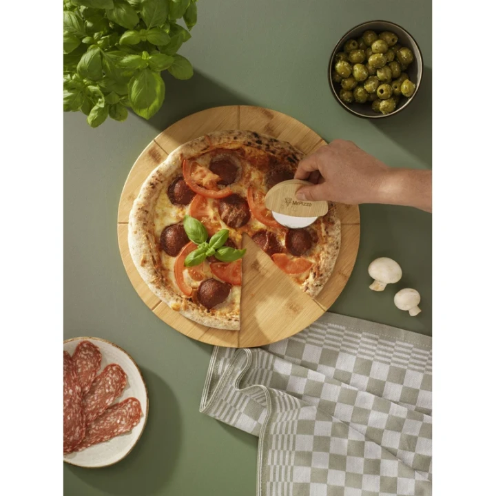 Bamboo Pizza Cutter