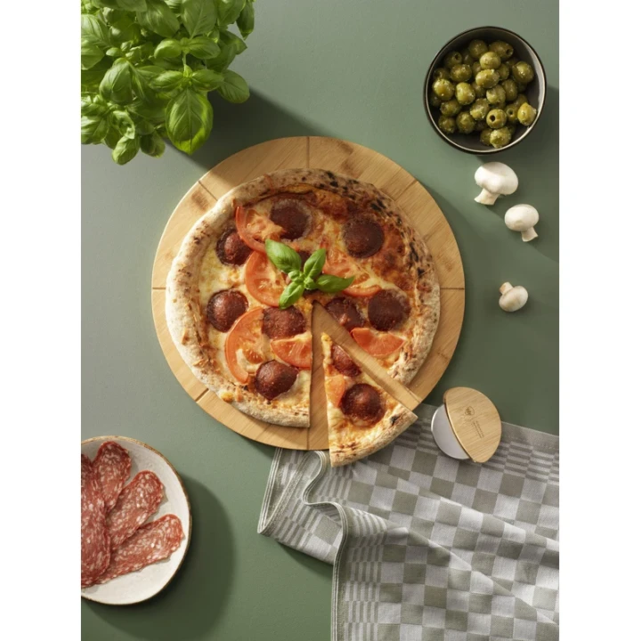Bamboo Pizza Cutter
