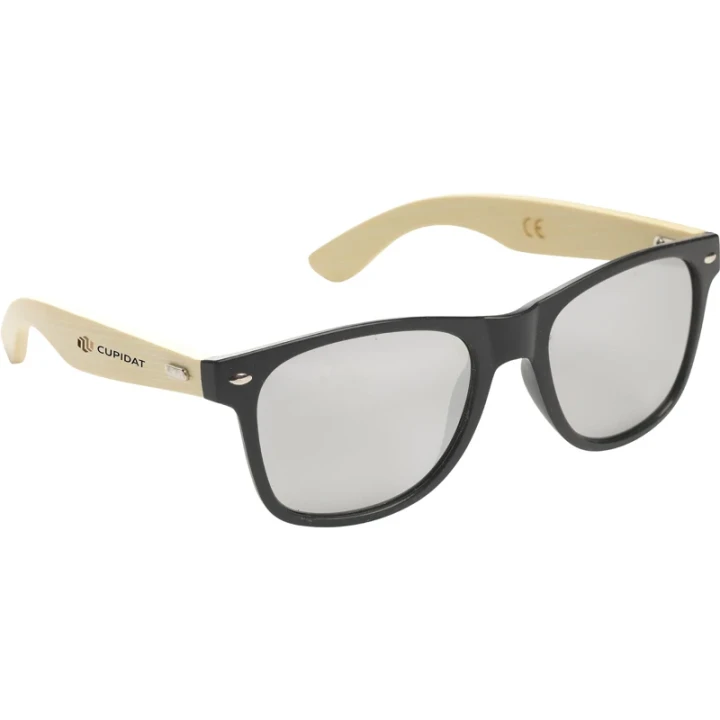 Sunglasses with bamboo arms UV400