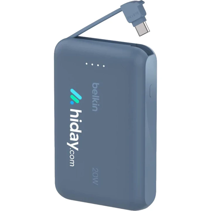 Belkin power bank with integrated cable 10,000mah