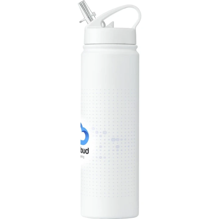 Recycled steel single walled bottle 900ml