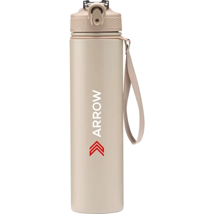 Recycled stainless steel double walled bottle 750ml