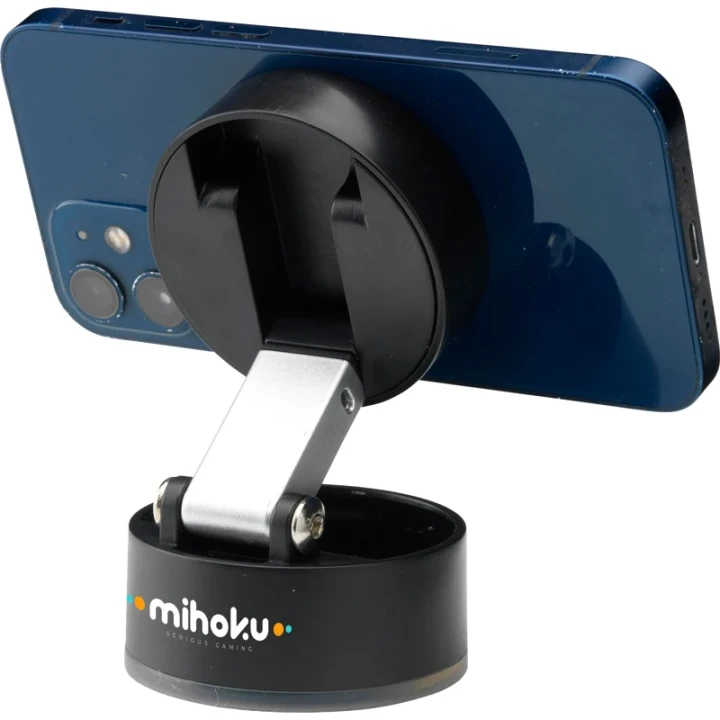 Magnetic phone holder with suction cup 