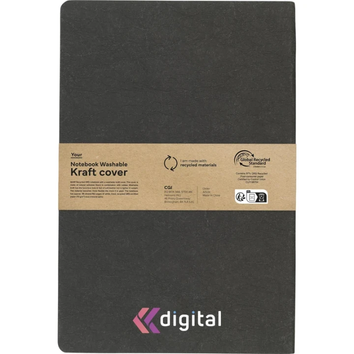 Recycled notebook approx A5