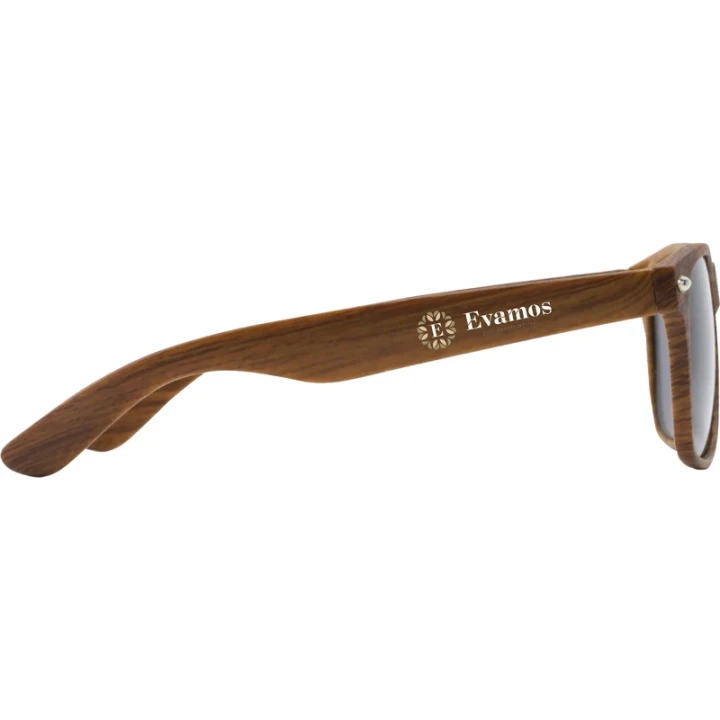 Wood effect sunglasses