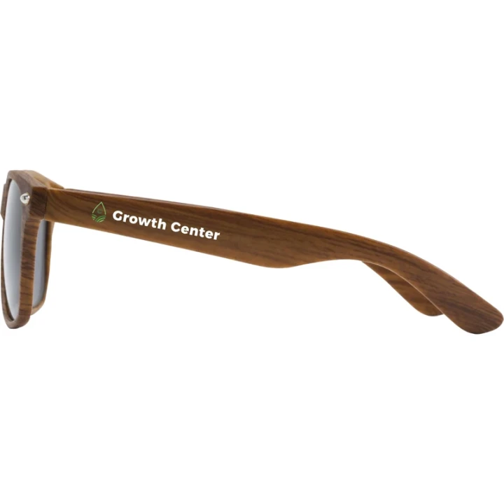 Wood effect sunglasses