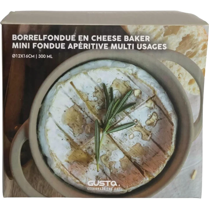 Gusta mini fondue set 